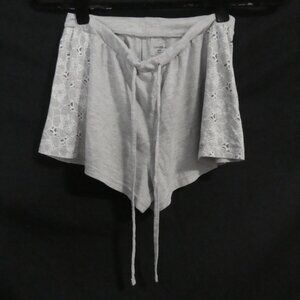 GEORGE | xs - extra small | Grey Shorts With Floral Printed Side Panels